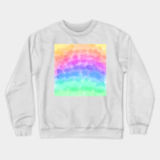 Rainbow Watercolor Background Crewneck Sweatshirt